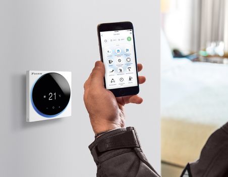 Daikin Smart Thermostat and Mobile App Control